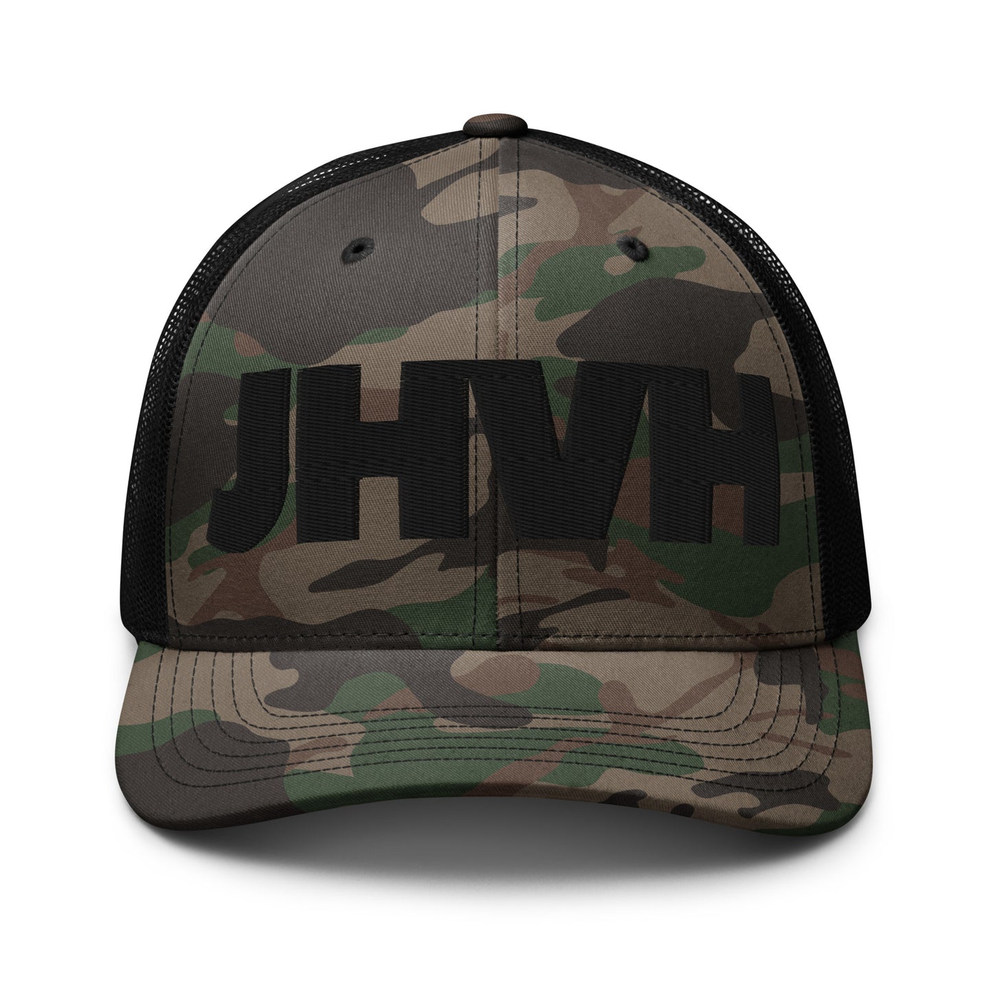 JHVH Camouflage trucker hat