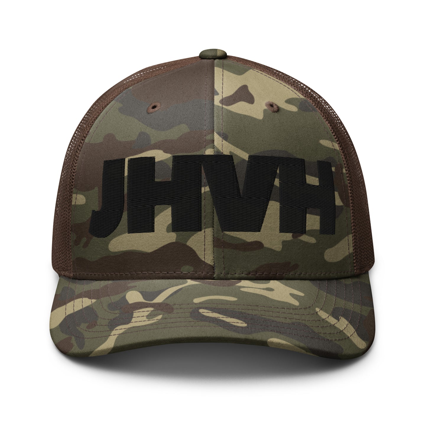 JHVH Camouflage trucker hat